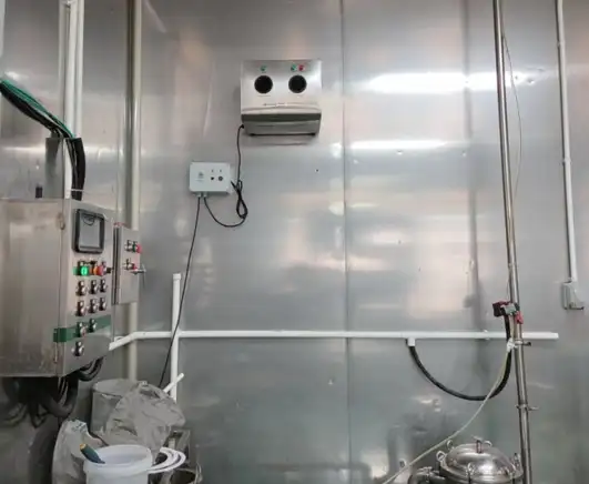 雷州食品厂车间臭氧杀菌2